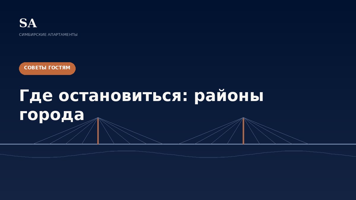 Где остановиться в Ульяновске: разбираем районы